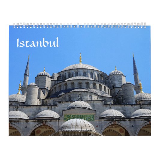 12 maanden Istanbul Photo Calendar Kalender (Hoes)