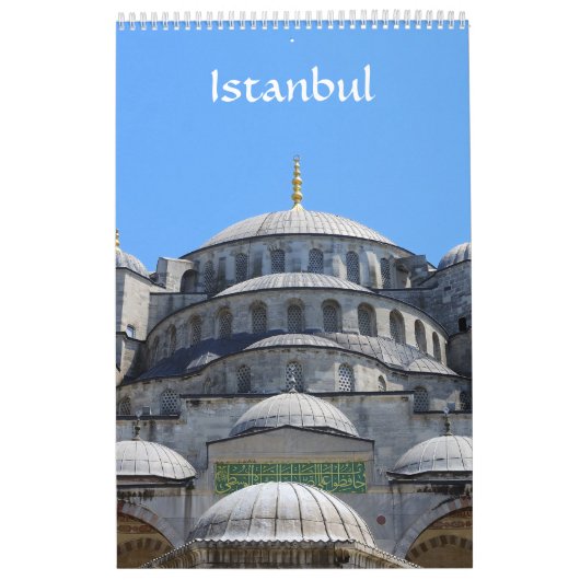12 maanden Istanbul Photo Calendar Kalender (Hoes)