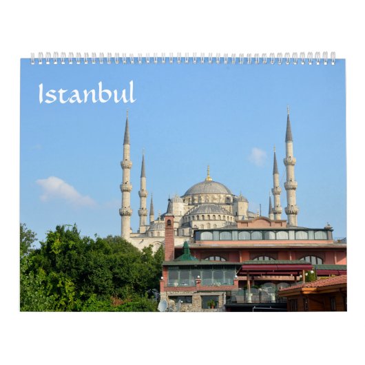 12 maanden Istanbul Photo Calendar Kalender (Hoes)