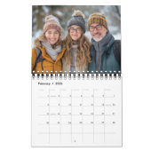 12 maanden Kalender 2026 Uw eigen foto elke maand (Feb 2026)