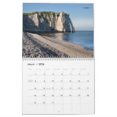 12 maanden kalender aan de rand van het water (Mar 2026)