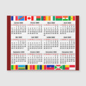 12 maanden kalender van het jaar 2025 (Voorkant)