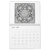 12 Maanden Kalender van Kleurrijke Rozen Vlinders (Mar 2027)