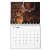 12 maanden koffie en cafe Elegant gerespecteerd ka Kalender (Mar 2027)