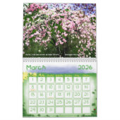 12 maanden kunst door de seizoenen kalender (Mar 2026)