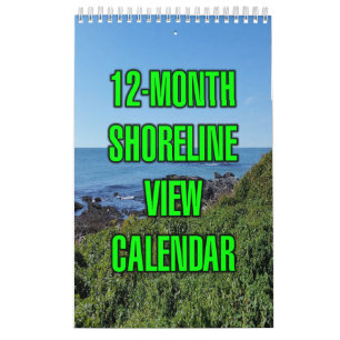 12-Maanden Kustzicht Kalender