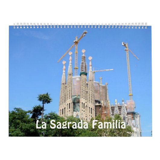12 maanden La Sagrada Familia Foto Agenda Kalender (Hoes)