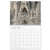 12 maanden La Sagrada Familia Foto Agenda Kalender (Jan 2026)