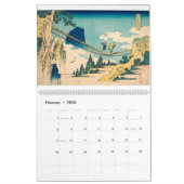 12 maanden landschappen van Katsushika Hokusai Kalender (Feb 2026)