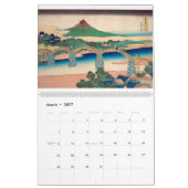 12 maanden landschappen van Katsushika Hokusai Kalender (Mar 2027)