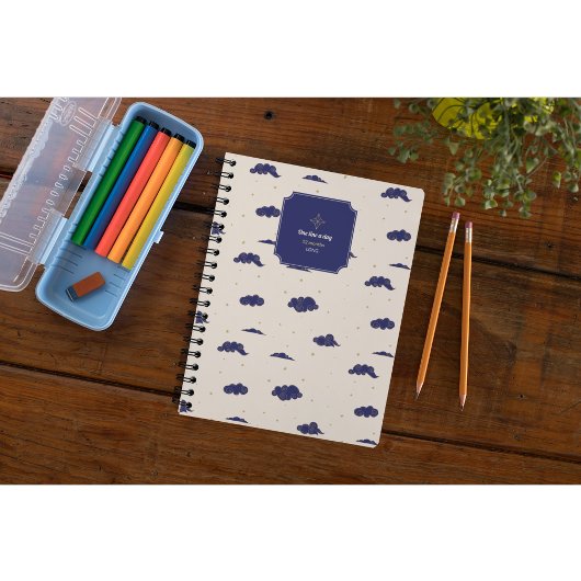 12 maanden langCelestial One Line a Day Journal Planner