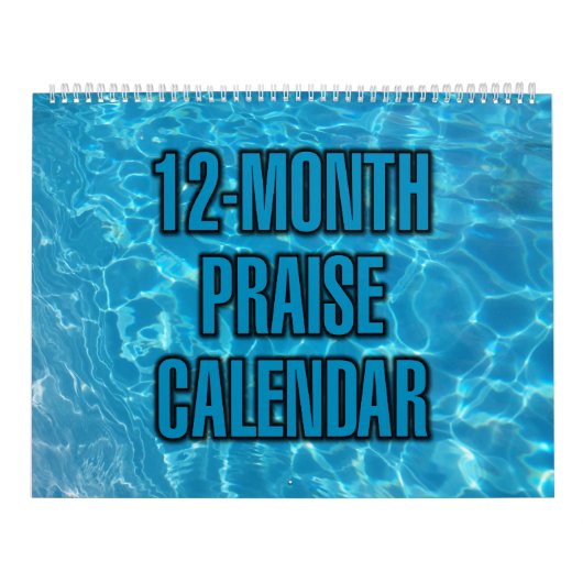 12-Maanden Lofoverzicht Kalender (Hoes)