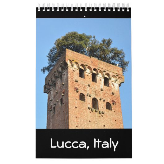 12 maanden Lucca, Italië fotokalender Kalender (Hoes)
