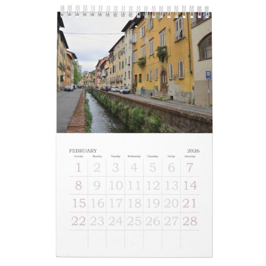12 maanden Lucca, Italië fotokalender Kalender (Feb 2026)