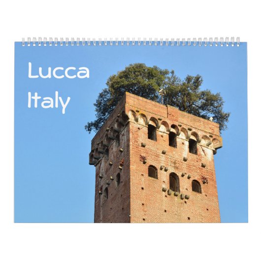 12 maanden Lucca, Italië fotokalender Kalender (Hoes)
