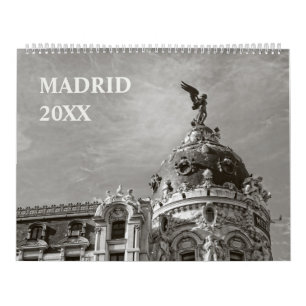 12 maanden Madrid Agenda Kalender