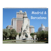 12 maanden Madrid en Barcelona Kalender (Hoes)