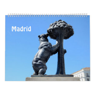 12 maanden Madrid Fotokalender Kalender