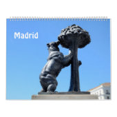 12 maanden Madrid Fotokalender Kalender (Hoes)