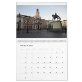 12 maanden Madrid, Spanje fotokalender Kalender (Jan 2027)