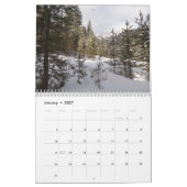 12 maanden met foto's van de seizoenen, 12e editie kalender (Jan 2027)