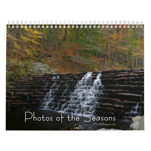 12 maanden met foto's van de seizoenen, 2e editie kalender (Hoes)