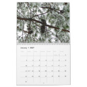 12 maanden met foto's van de seizoenen, 5e editie kalender (Jan 2027)