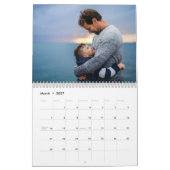 12 Maanden Modern Familie Aangepaste Foto Kalender (Mar 2027)
