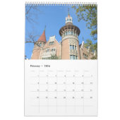 12 maanden Modernisme in Barcelona Kalender (Feb 2026)