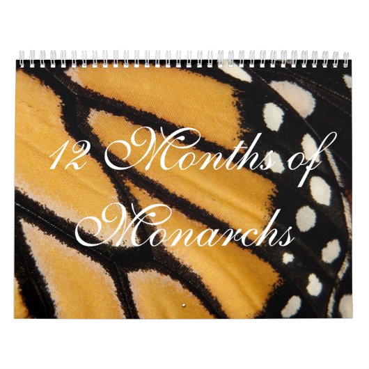12 maanden Monarchs kalender (Hoes)