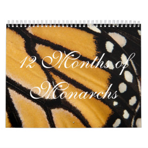 12 maanden Monarchs kalender