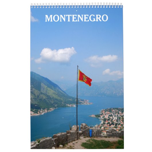 12 maanden Montenegro fotokalender Kalender (Hoes)