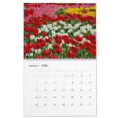 12 maanden mooie Tulpen Kalender (Jan 2026)