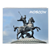 12 maanden Moskou, Rusland Kalender (Hoes)