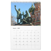 12 maanden Moskou, Rusland Kalender (Mar 2027)