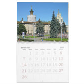12 maanden Moskou VDNKh Kalender (Feb 2027)