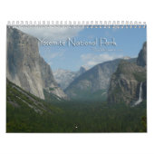 12 maanden Nationaal Park Yosemite Kalender (Hoes)
