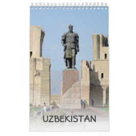 12 maanden Oezbekistan 2019 Kalender