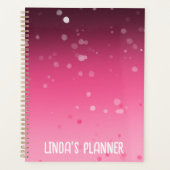 12 maanden om aangepaste naamplanner te tonen planner (Voorkant)
