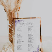 12 maanden Paarse bruiloft checklist