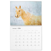 12 maanden Palomino Ponies Waterverf Gifts Kalender (Jan 2026)
