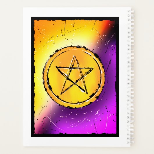 12-maanden pananner planner (Achterkant)