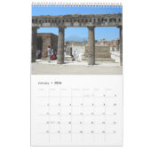 12 maanden Pompeii, Italië Kalender (Jan 2026)