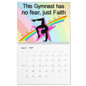 12 MAANDEN RAINBOWS GYMNAST QUOTE KALENDER (Mar 2027)