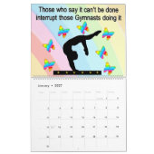 12 MAANDEN RAINBOWS GYMNAST QUOTE KALENDER (Jan 2027)