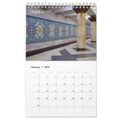 12 maanden Reizen Oezbekistan Kalender (Feb 2027)