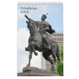 12 maanden Reizen Oezbekistan Kalender