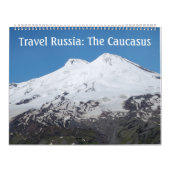 12 maanden Reizen Rusland: De Kaukasuskalender Kalender (Hoes)