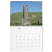 12 maanden Reizen Rusland: De Kaukasuskalender Kalender (Jan 2026)