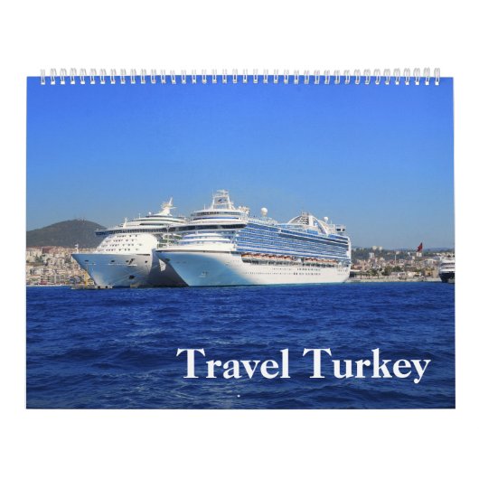12 maanden Reizen Turkije Fotokalender Kalender (Hoes)
